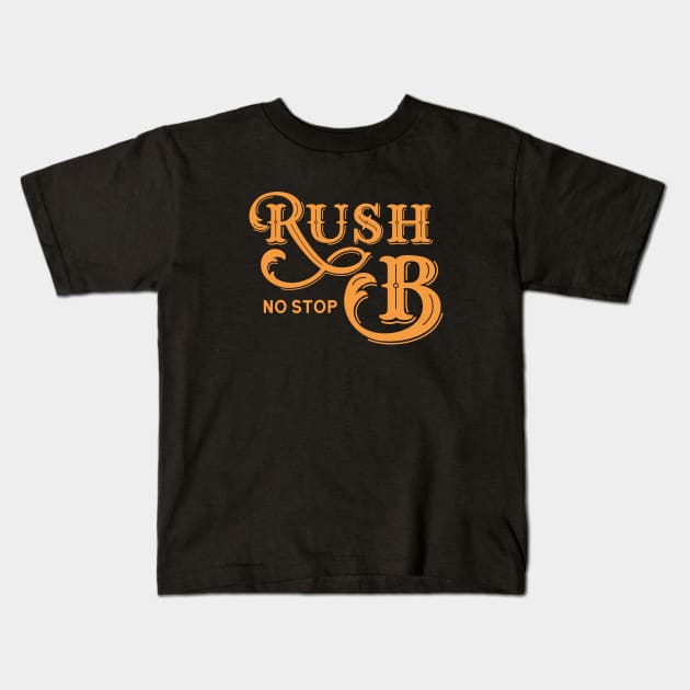 Rush B No Stop Funny Gaming Strat Kids T-Shirt by karambitproject